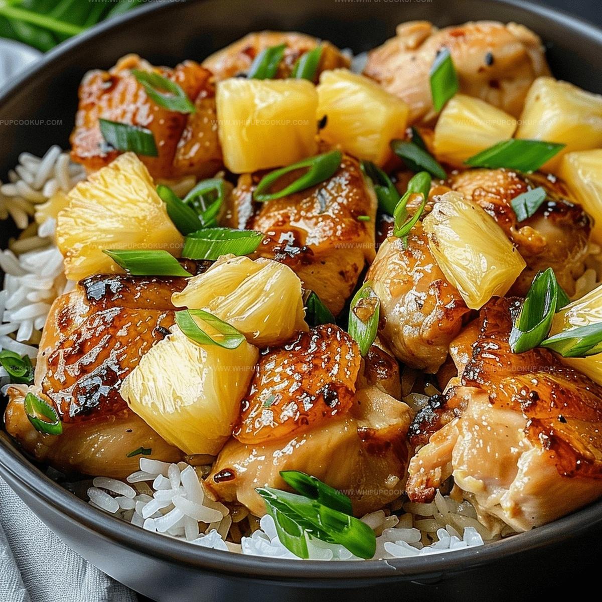 Tropical Pineapple Chicken and Rice Recipe