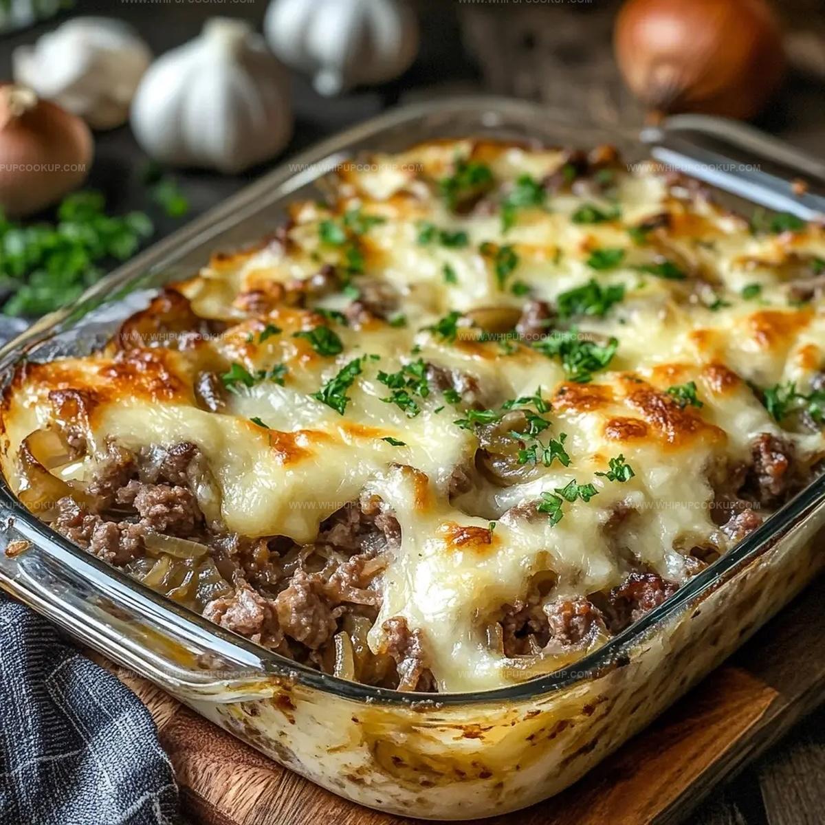 French Onion Beef Casserole Recipe