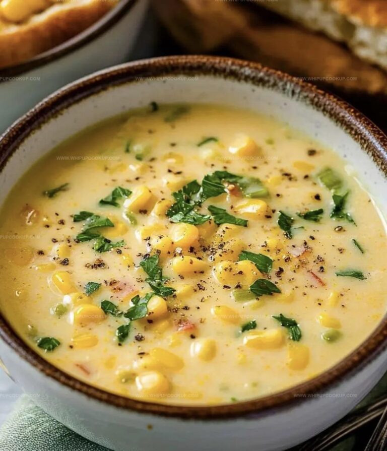 Creamy Corn Soup Recipe