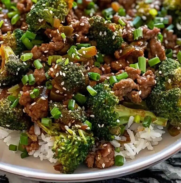 Ground Beef and Broccoli Stir Fry Recipe