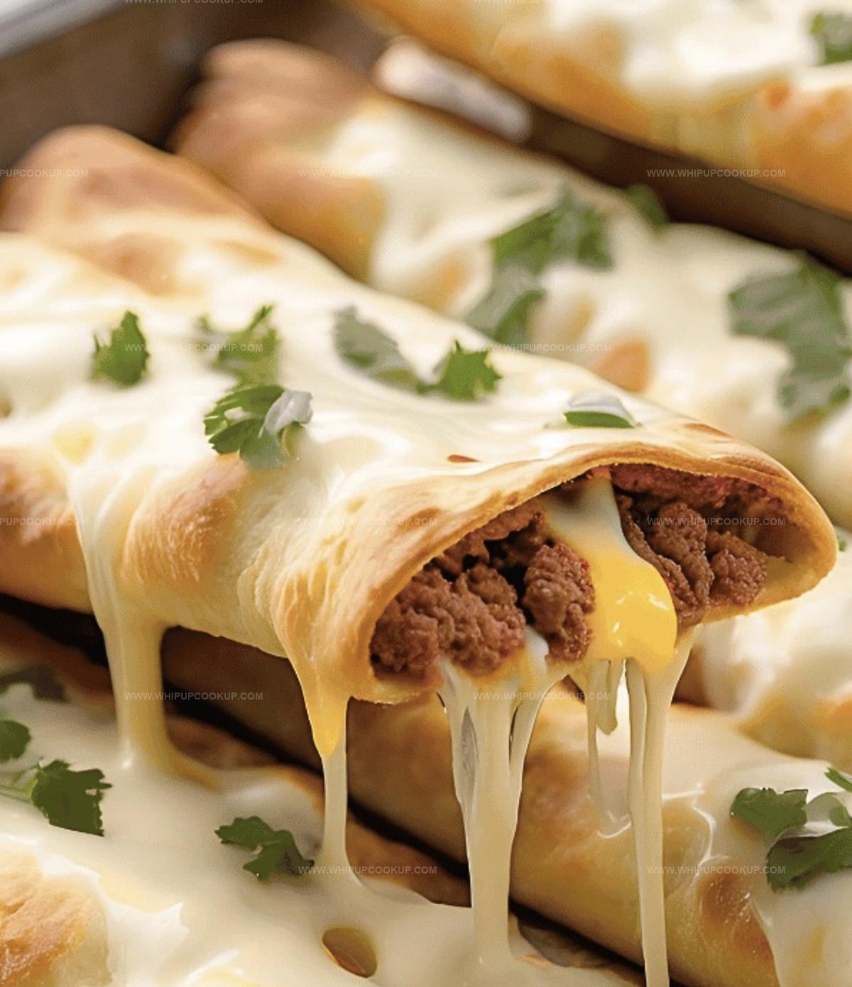 Cheesy Taco Breadsticks Recipe