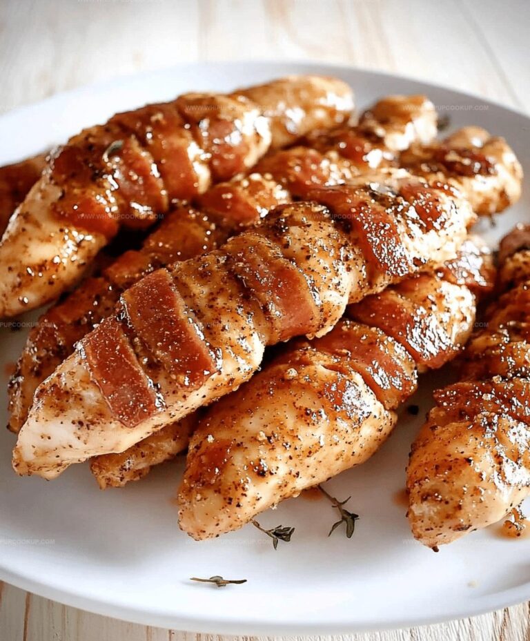 Bacon Brown Sugar Chicken Tenders Recipe
