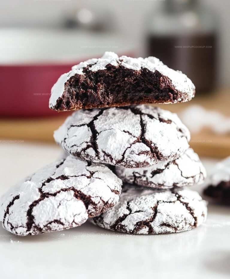 Chocolate Crinkle Cookies Recipe