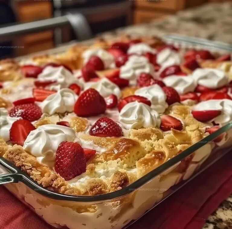 Strawberry Cheesecake Dump Cake Recipe