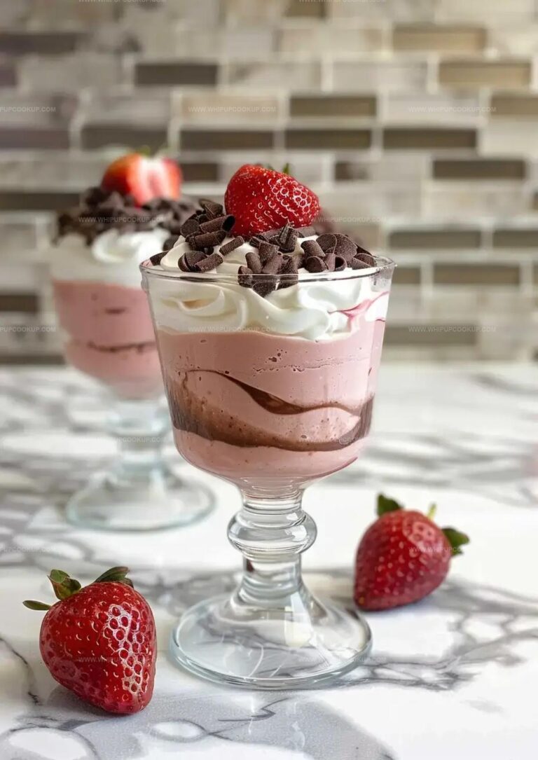 Strawberry Chocolate Mousse Recipe