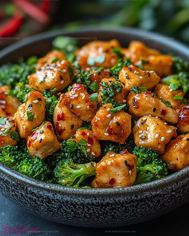 Garlic Butter Chicken & Broccoli Recipe