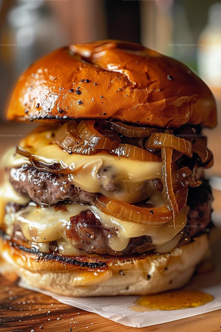 French Onion Soup Burger Recipe