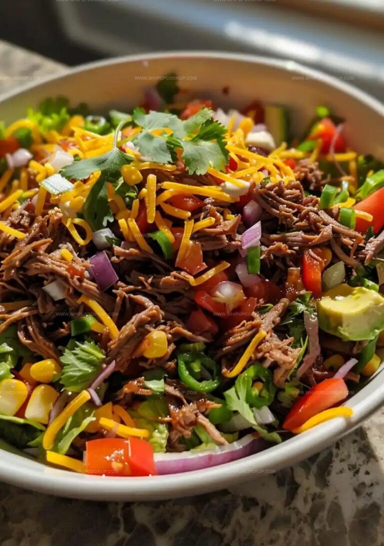 Taco Salad with Shredded Beef Recipe