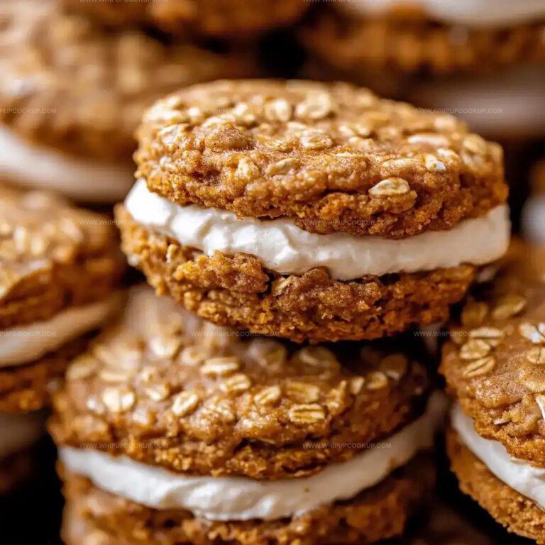 Fall Pumpkin Oatmeal Cream Pies Recipe