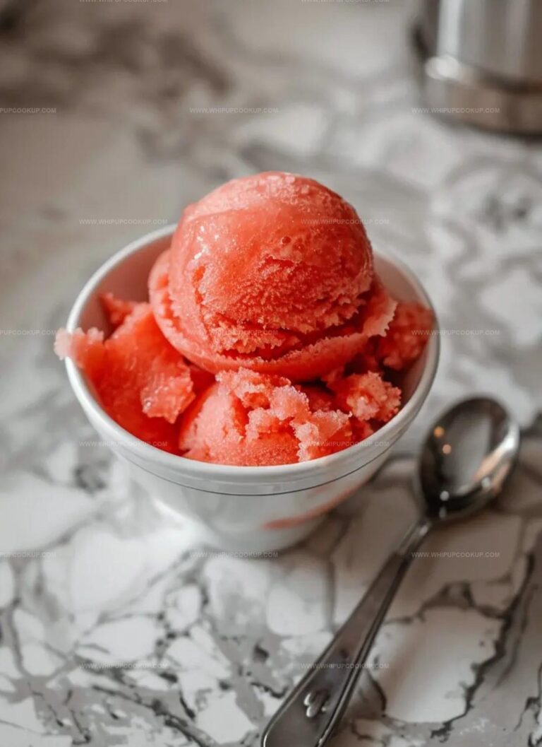 Easy Watermelon Sorbet Recipe