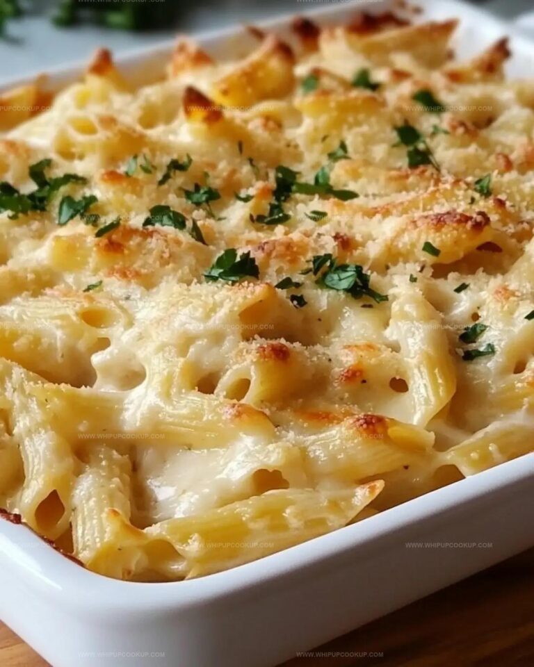 Chicken Alfredo Pasta Bake Recipe