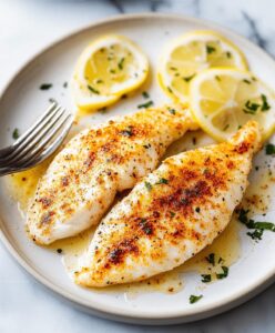 Lemon Butter Baked Tilapia Recipe