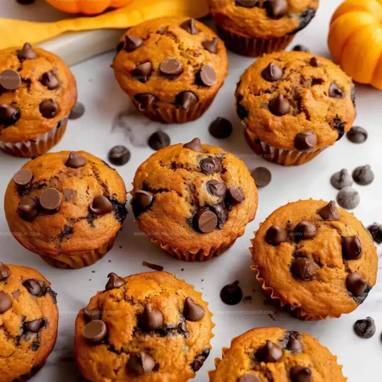 Pumpkin Chocolate Chip Muffins Recipe