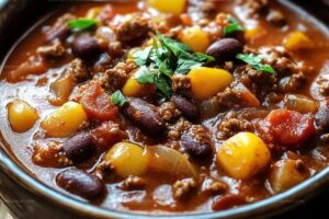 Slow Cooker Cowboy Casserole Recipe