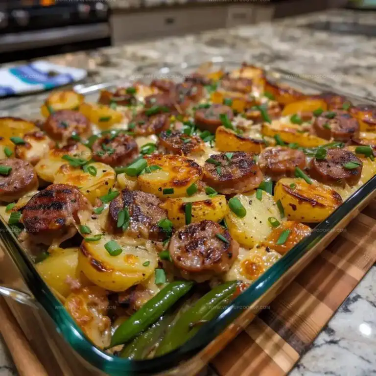 Sausage Green Bean and Potato Casserole Recipe