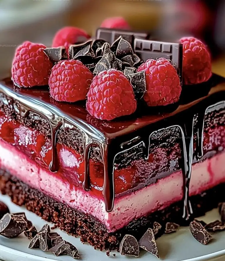 Chocolate Raspberry Drip Cake Recipe