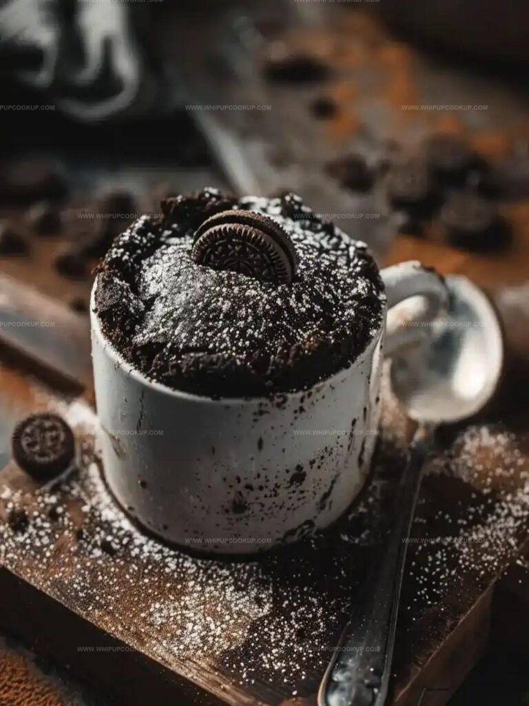 Easy 2 Ingredient Oreo Mug Cake Recipe