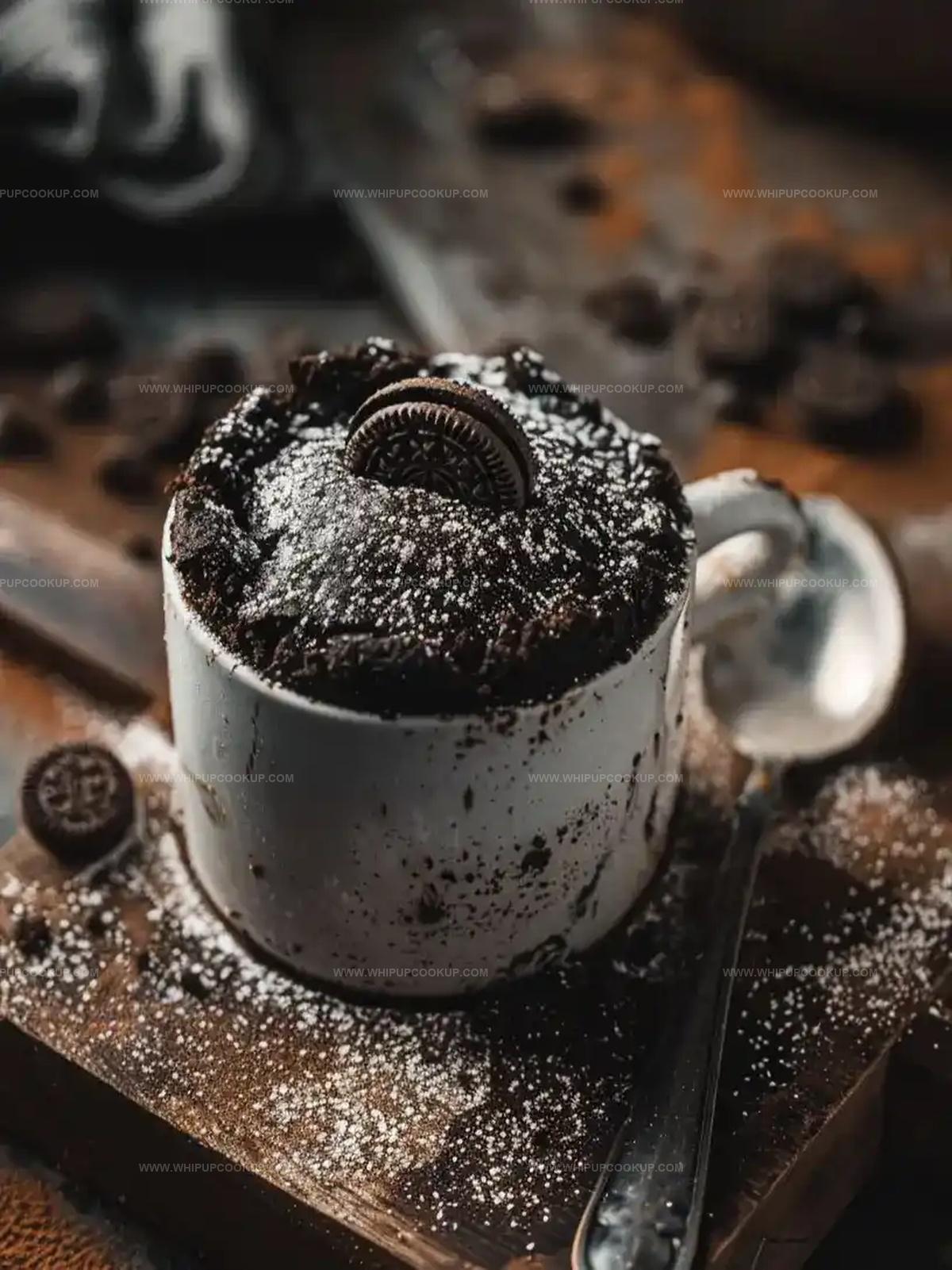 Easy 2 Ingredient Oreo Mug Cake Recipe
