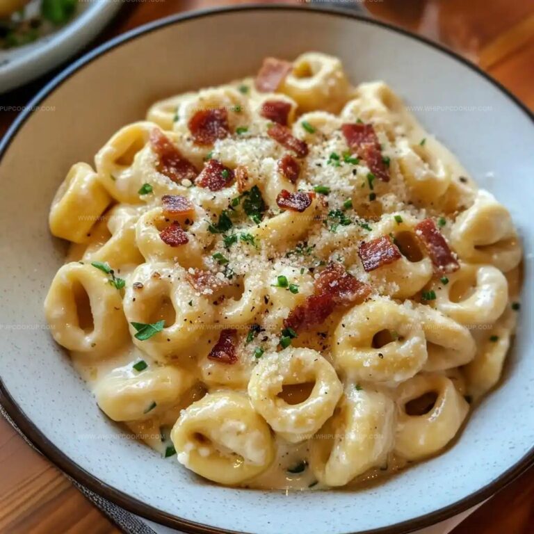 Creamy Tortellini Carbonara Recipe