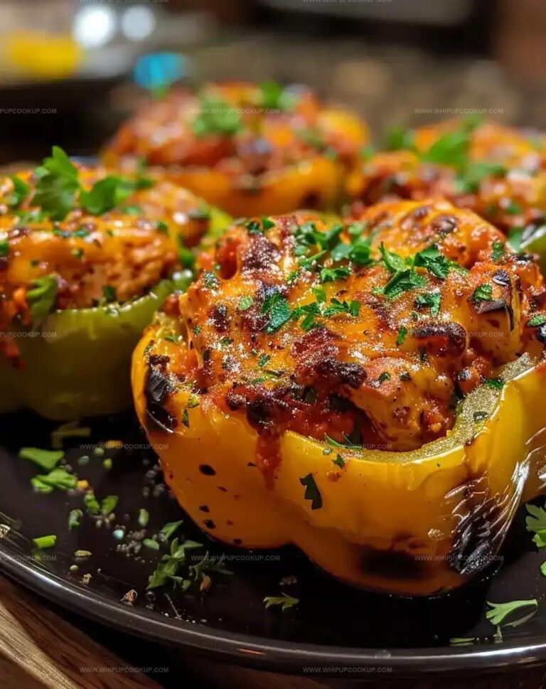 Buffalo Chicken Stuffed Peppers Recipe