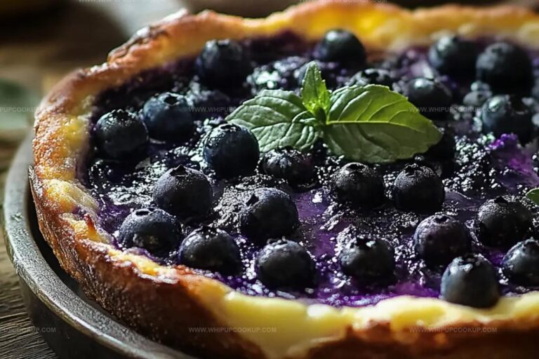 Blueberry Lemon Dutch Baby Recipe