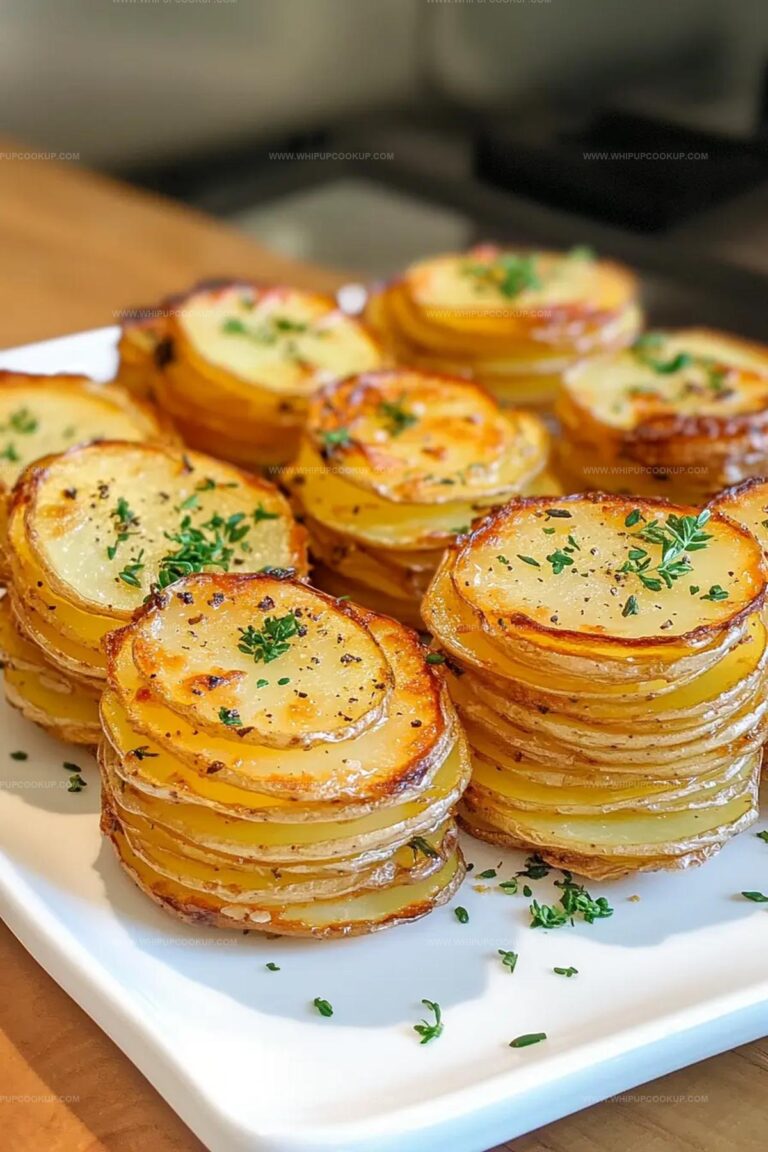 Crispy Potato Stacks Recipe