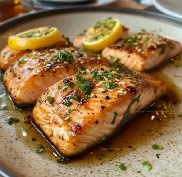 Healthy Sesame Ginger Salmon Recipe