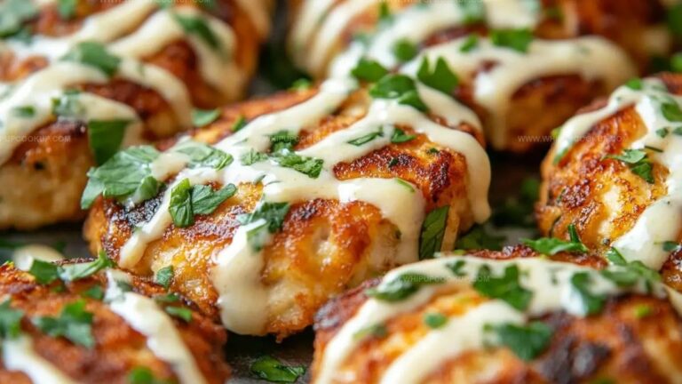 Cheesy Chicken Fritters Recipe