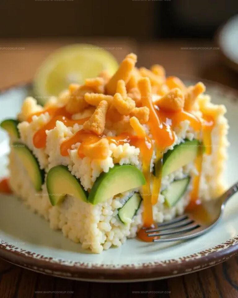 Sushi Cake Recipe
