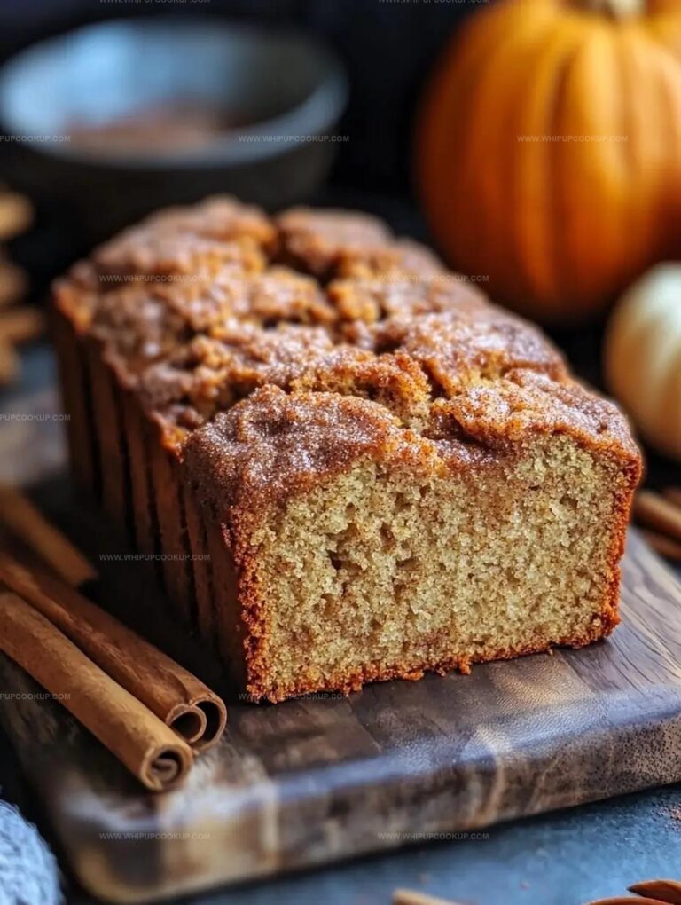 Pumpkin Spice Cinnamon Bread Recipe