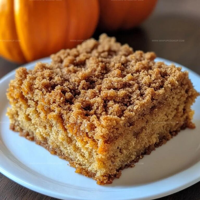 Pumpkin Crumb Coffee Cake Recipe