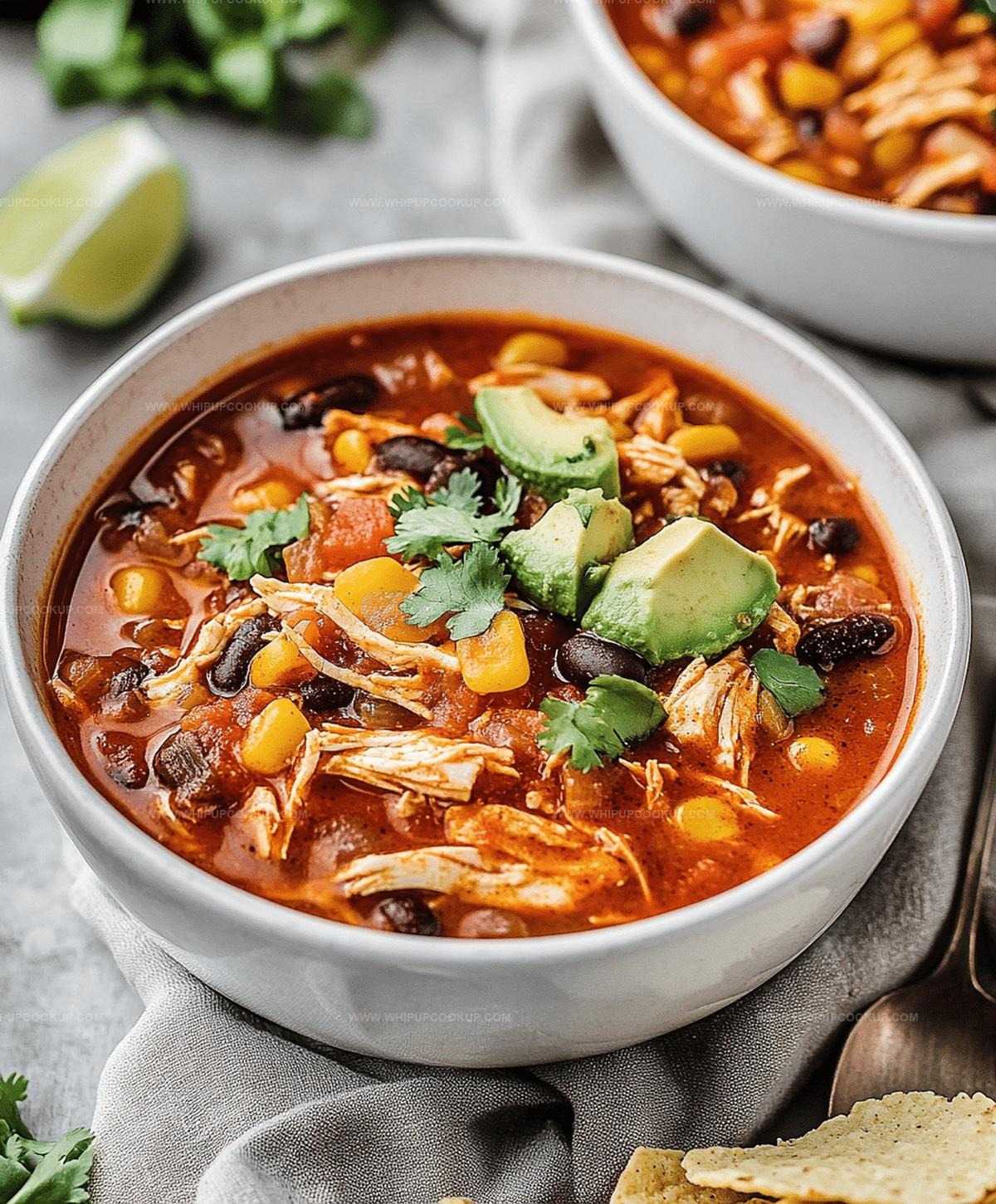 Chicken Enchilada Soup Recipe