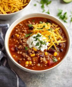 Easy Taco Soup Recipe
