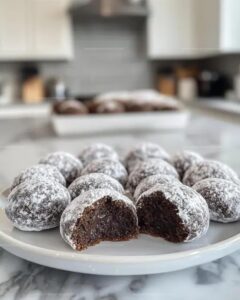 Espresso Snowball Cookies Recipe