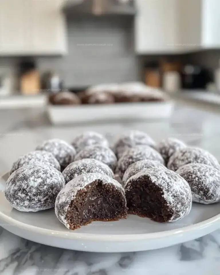 Espresso Snowball Cookies Recipe