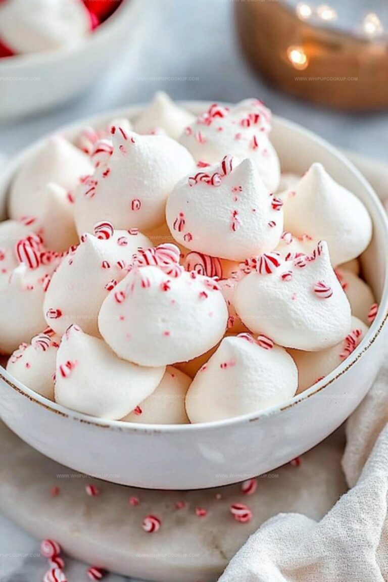 Peppermint Meringues Recipe