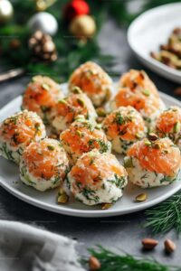 Christmas Salmon Cheese Balls Recipe