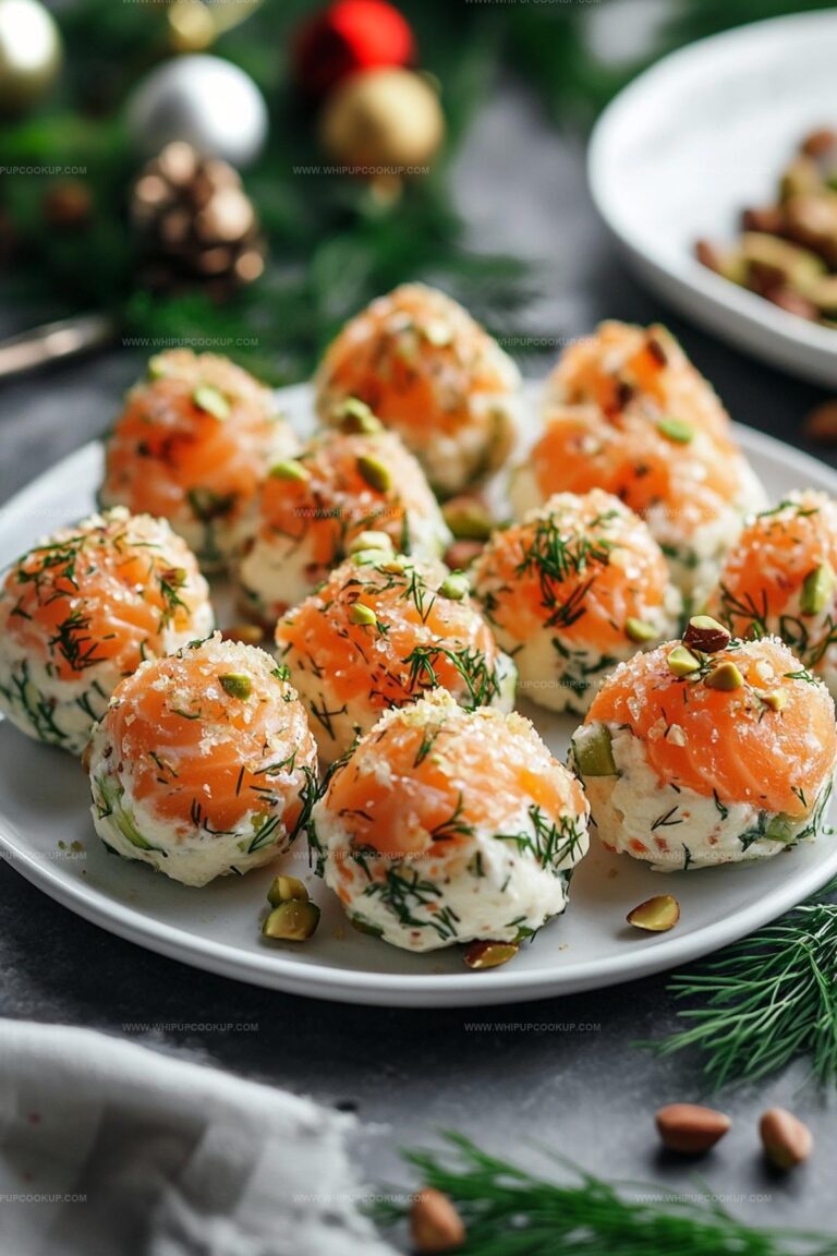 Christmas Salmon Cheese Balls Recipe
