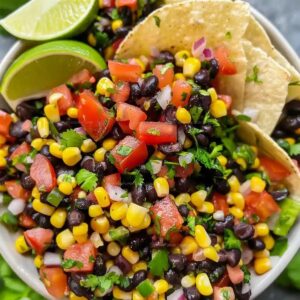 Zesty Black Bean Corn Salsa Recipe