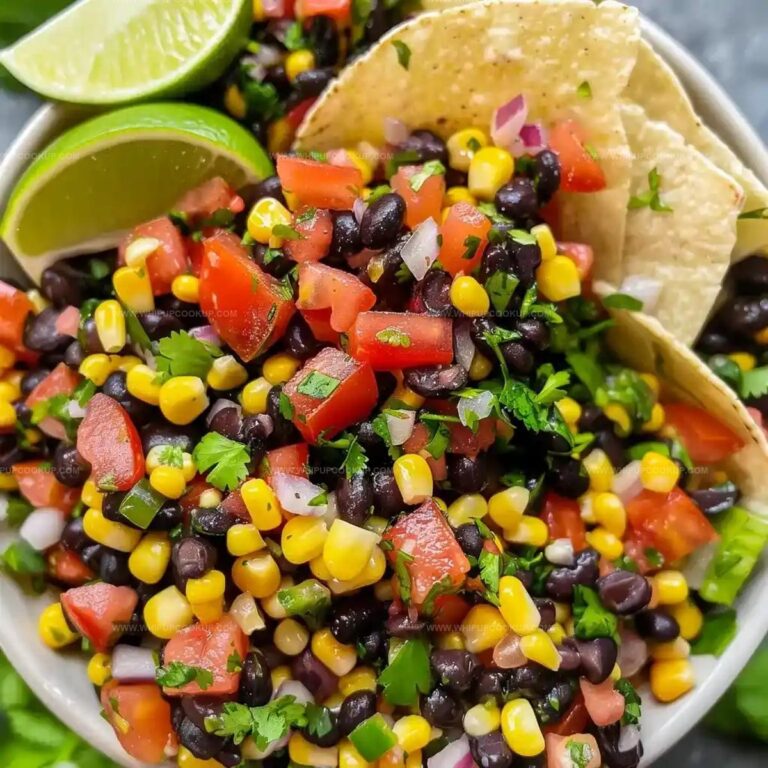 Zesty Black Bean Corn Salsa Recipe
