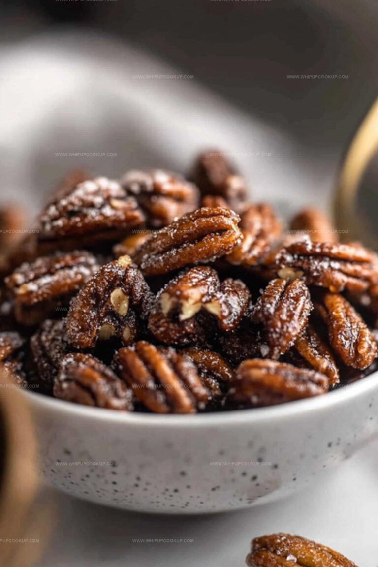 Stovetop Maple Candied Pecans Recipe