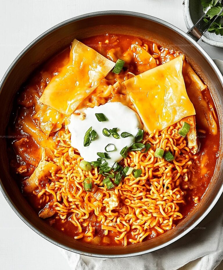 Easy Cheesy Rabokki With Ramen Noodles Recipe