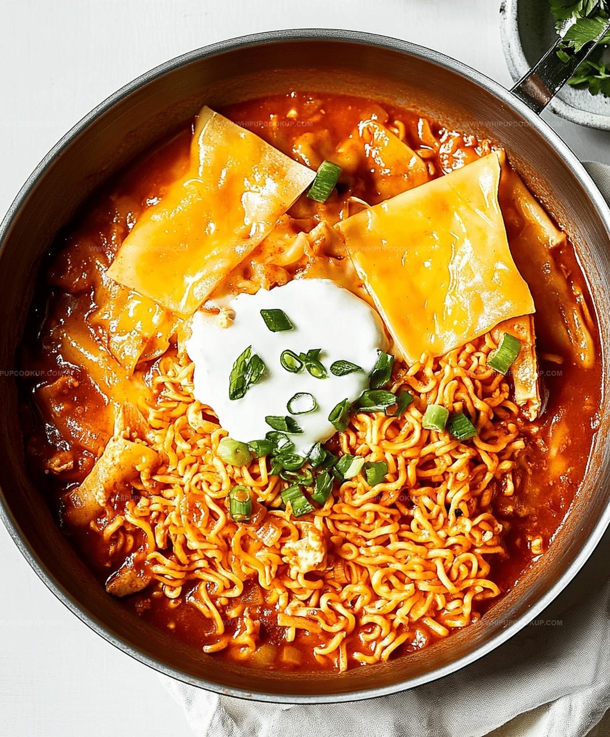 Easy Cheesy Rabokki With Ramen Noodles Recipe