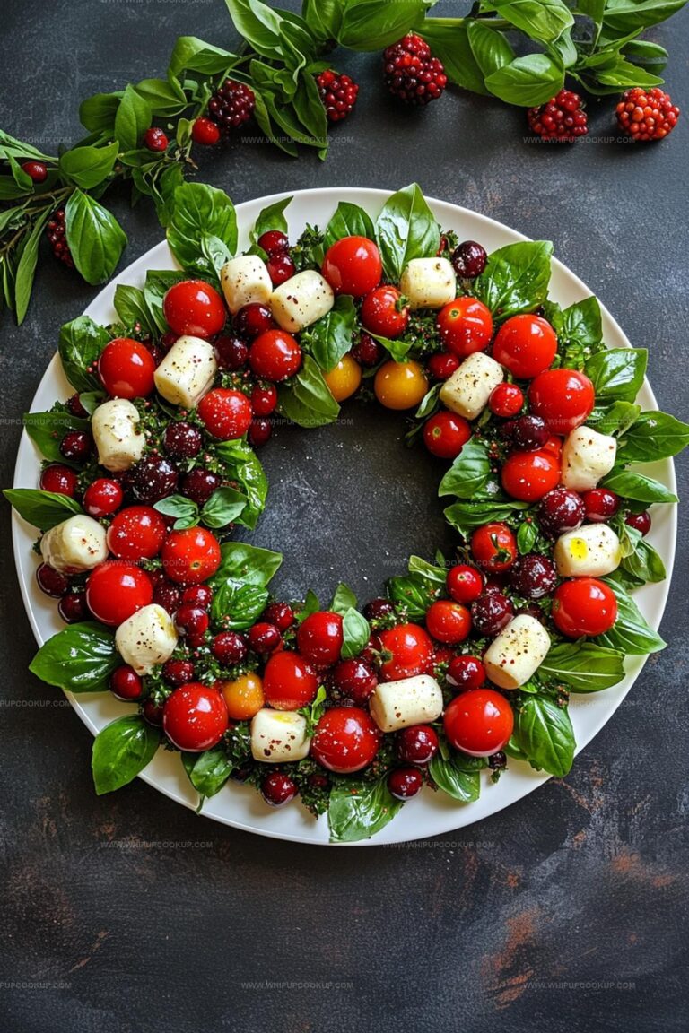 Christmas Caprese Wreath Recipe
