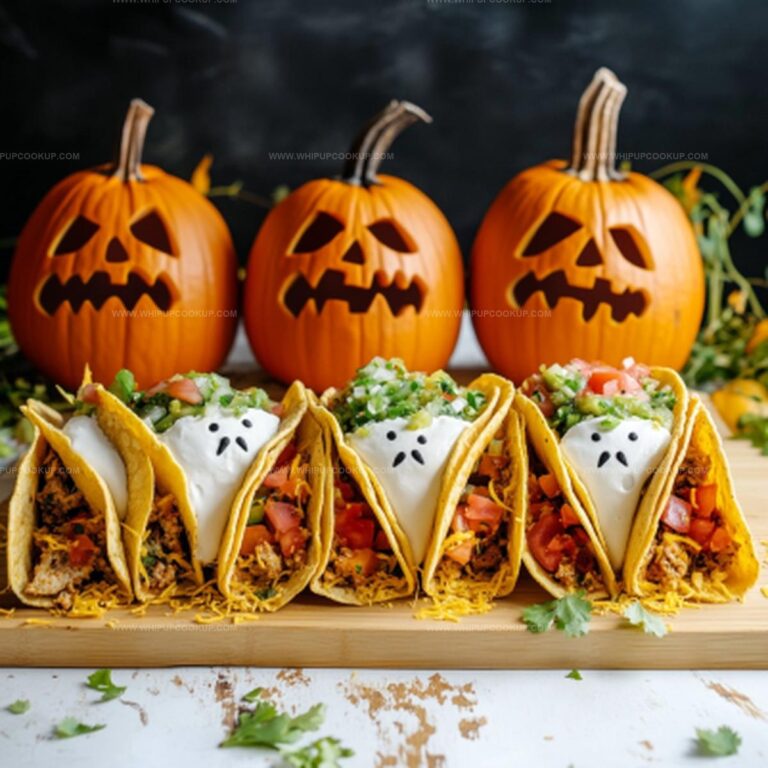 Puking Pumpkin Halloween Taco Board Recipe