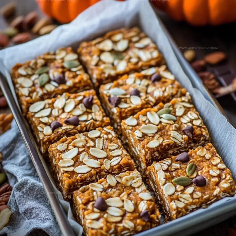 Pumpkin Spice Energy Bars Recipe