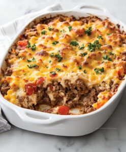 Beef Lombardi Casserole Recipe