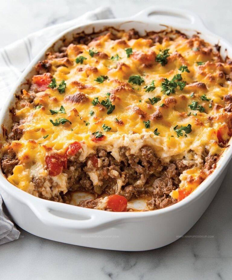 Beef Lombardi Casserole Recipe