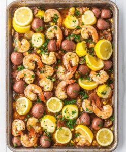 Sheet Pan Shrimp Boil Recipe