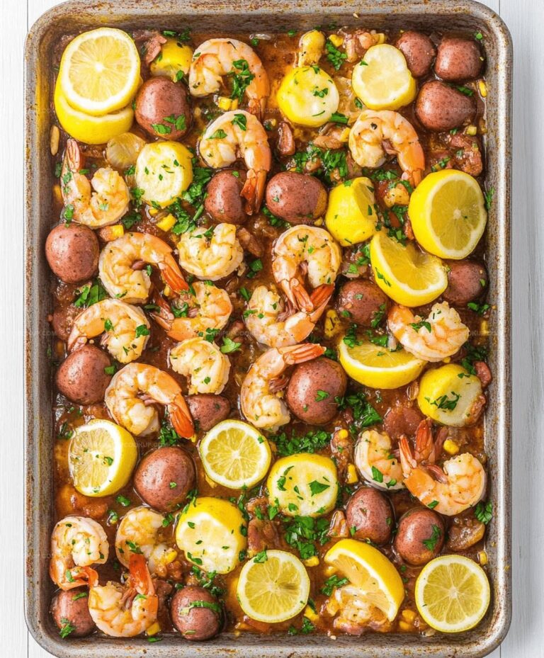 Sheet Pan Shrimp Boil Recipe